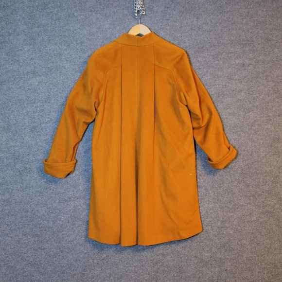 Mustard Yellow Open Front Blazer - Picture 2 of 6